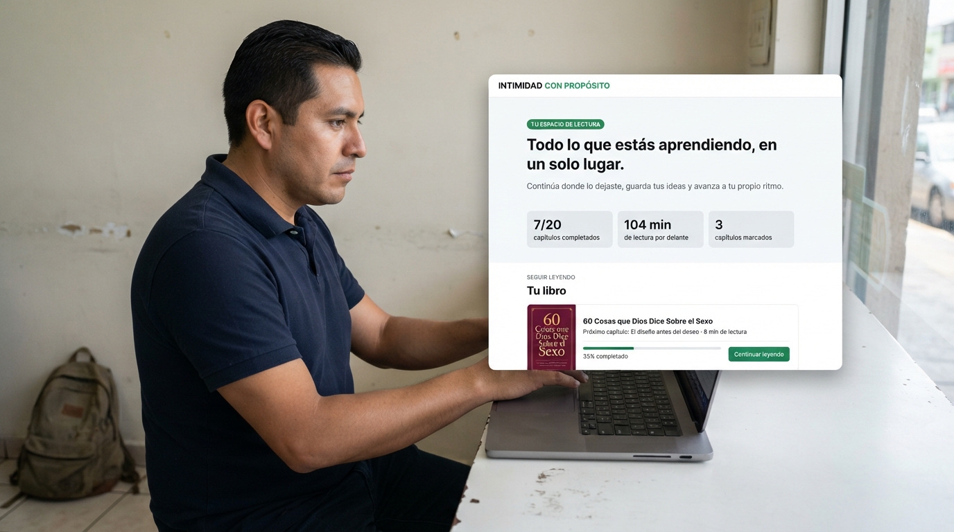 Biblioteca de lectura abierta en la computadora